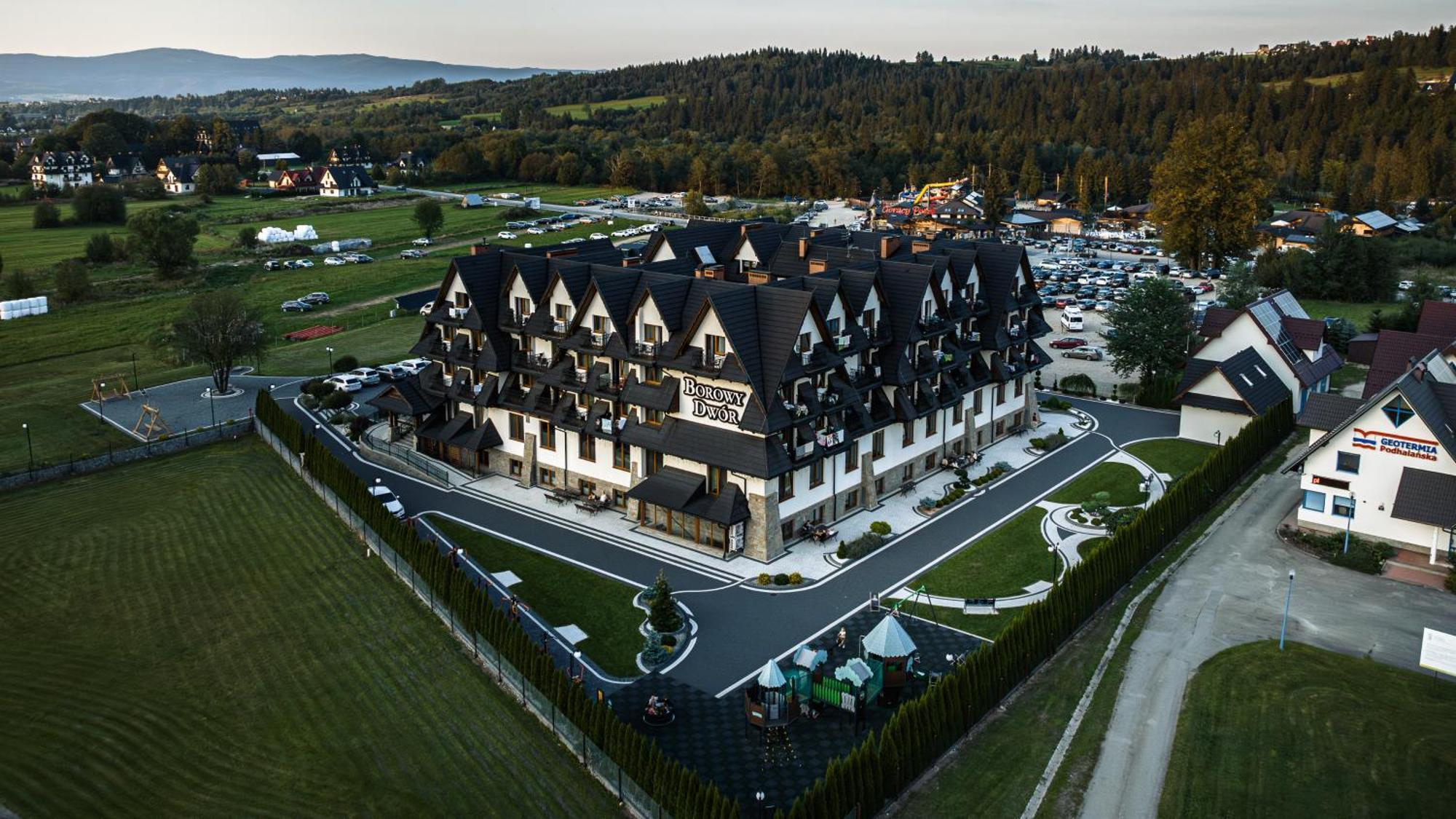 Borowy Dwor- Biznes, Spa & Fun Szaflary Exterior foto